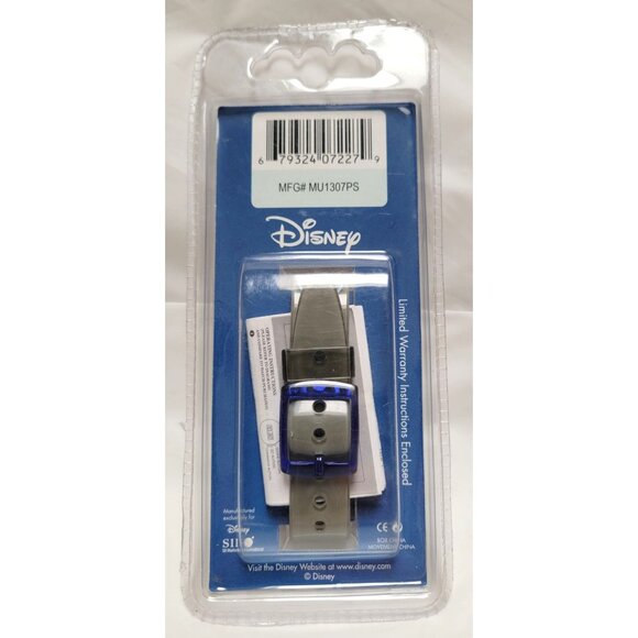 Vintage Disney Mickey Mouse Kids Watch With 4 Interchangeable Dials 28 Logo NOS - Picture 8 of 8